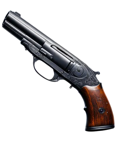 pump action, shotgun, metallic material, detailed texture, realistic reflection, worn-out handle, black grip, steel barrel, muzzle flash, smoke effect, dynamic pose, low-angle shot, dramatic lighting,