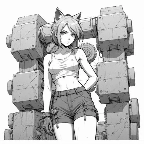 wildcat,asahina,akagi,carrier,tankette,ymir,Design Sketch,Design Sketch,Detailed Outline