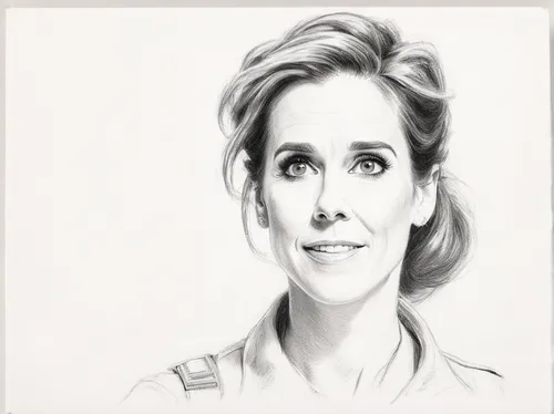 Erin (Kristen Wiig) in Columbia Pictures' GHOSTBUSTERS.,portrait of christi,star line art,female doctor,lori mountain,queen cage,laurie 1,wpap,girl-in-pop-art,custom portrait,princess leia,digital art