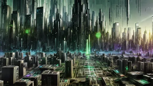 futuristic landscape,metropolis,city cities,fantasy city,cityscape,dystopian,cyberspace,scifi,urbanization,cities,destroyed city,cyberpunk,sci fiction illustration,sci-fi,sci - fi,sci fi,black city,ci