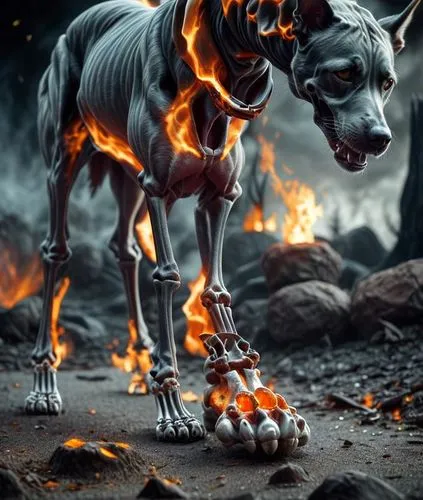 fire horse,hellhound,krypto,great dane,tribal bull,bull terrier,firecat,fantasy animal,fire devil,fire background,firebrand,stray dog,fireheart,photo manipulation,animalistic,indian dog,wild dog,huygh