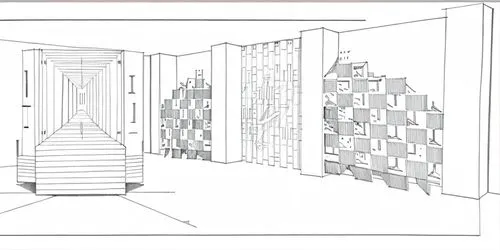 bookshelves,room divider,hallway space,walk-in closet,bookcase,shelving,cabinetry,frame drawing,stage design,house drawing,shelves,pantry,orthographic,menger sponge,ornamental dividers,formwork,wireframe graphics,bookshelf,3d rendering,rooms,Design Sketch,Design Sketch,Fine Line Art