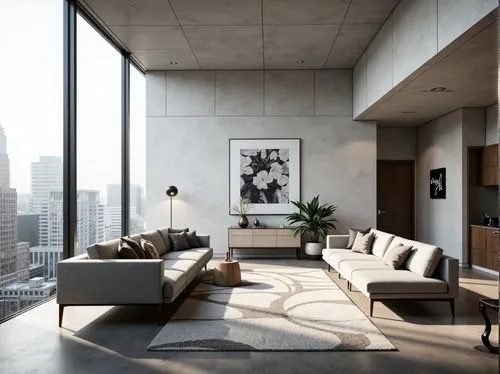 modern living room,modern decor,minotti,interior modern design,apartment lounge,living room,contemporary decor,livingroom,modern room,modern minimalist lounge,penthouses,loft,apartment,home interior,3d rendering,interior design,modern style,luxury home interior,an apartment,sitting room