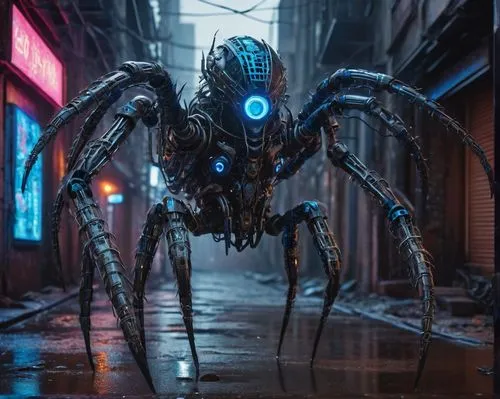 walking spider,tarantula,cyberpunk,exoskeleton,arachnophobia,arachnid,spyder,venom,predator,spider,mech,scorpio,sci-fi,sci - fi,apiarium,cyborg,sci fi,spider network,arthropod,mecha,Photography,Documentary Photography,Documentary Photography 16