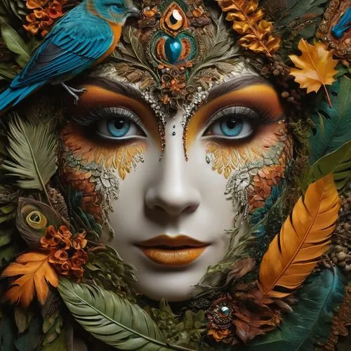 faery,faerie,fairie,fairy peacock,bodypainting,body painting,viveros,fantasy art,peacock eye,fractals art,peacock,bohemian art,bodypaint,dryad,fantasy portrait,diwata,masquerade,venetian mask,adornment,headdress,Photography,General,Fantasy