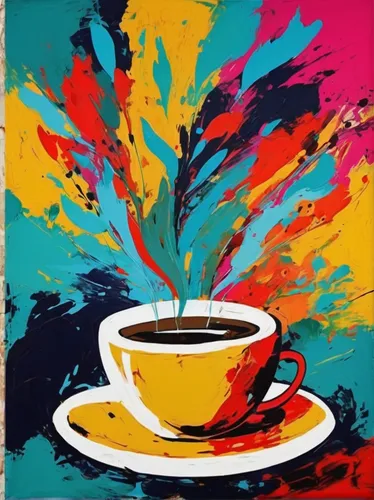 coffee background,coffee art,coffee tea illustration,neon coffee,a cup of coffee,tea art,coffee tea drawing,cup of coffee,cup coffee,coffe,coffee watercolor,espresso,coffee cup,caffè americano,i love coffee,cool pop art,cups of coffee,java coffee,cuban espresso,coffeemania,Art,Artistic Painting,Artistic Painting 42