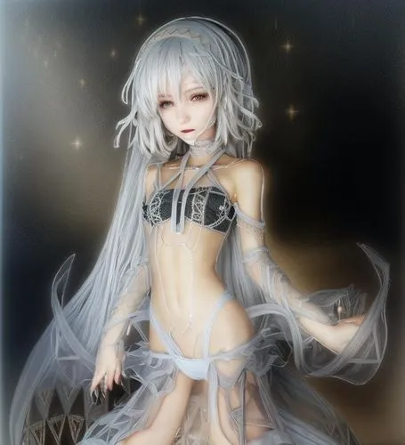 a200,piko,artist doll,marionette,rusalka,pale,ice queen,female doll,dress doll,white heart,painter doll,luminous,faerie,eris,white rose snow queen,fashion doll,porcelain doll,libra,silver,winterblueher