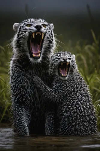 Photo And Caption By Kyon J 2016 National Geographic Nature Photographer Of The Year Th Nature Photographs National Geographic Photography Nature Photography,otters,raccoons,south american alligators,