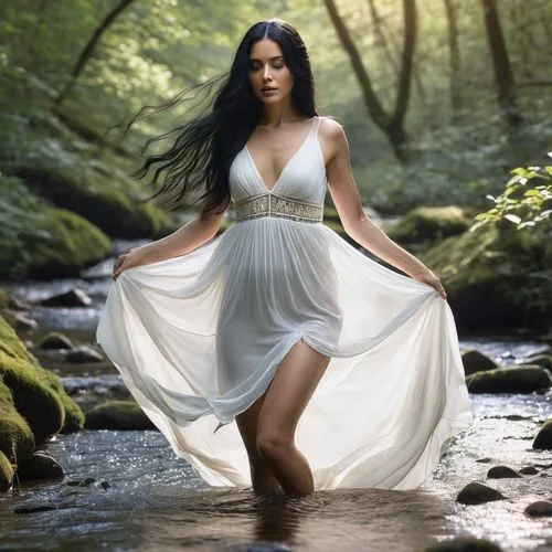 girl on the river,ballerina in the woods,the blonde in the river,girl in a long dress,faerie,fairy queen,the enchantress,the night of kupala,fantasy woman,water nymph,fantasy picture,bridal veil,polynesian girl,celtic woman,enchanting,faery,celtic queen,maori,fantasy portrait,fairy,Photography,General,Natural