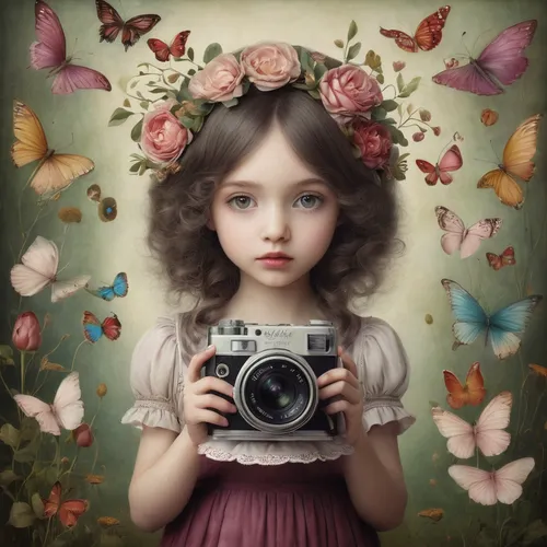 How can I effectively share my photos on Instagram?,photographing children,a girl with a camera,little girl fairy,butterfly background,vintage girl,portrait photographers,photographer,photo-camera,gir