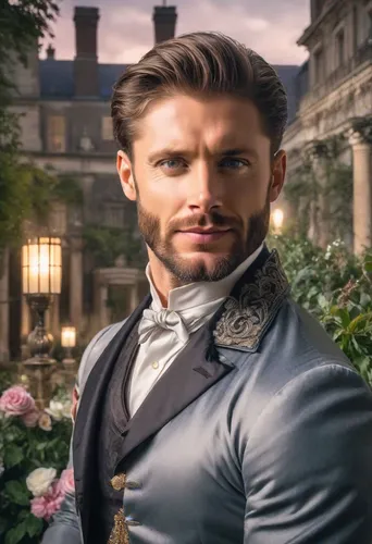 cravat,the victorian era,aristocrat,gentlemanly,victorian style,fuller's london pride,frock coat,groom,bridegroom,the groom,robert harbeck,male model,rose png,prince of wales,victorian fashion,victorian,formal guy,formal wear,historic rose,romantic portrait,Photography,Realistic