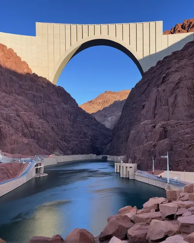 tied-arch bridge,arch bridge,bridge arch,three centered arch,hangman's bridge,rainbow bridge,glen canyon,narrows,el arco,scenic bridge,semi circle arch,hydroelectricity,horseshoe bend,half arch,arch,canyon,dam,oman,chmarossky viaduct,segmental bridge,Art,Artistic Painting,Artistic Painting 28