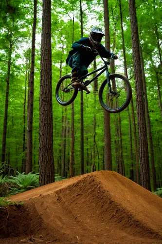 BMX dirt him in the woods big air,downhill mountain biking,dirt jumping,mountain biking,singletrack,mountain bike racing,mountain bike,freeride,mtb,slopestyle,downhill,competitive trail riding,redbud,