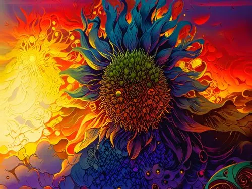 erupting,solar eruption,eruptive,eruptions,cosmic flower,eruption,Illustration,Realistic Fantasy,Realistic Fantasy 25