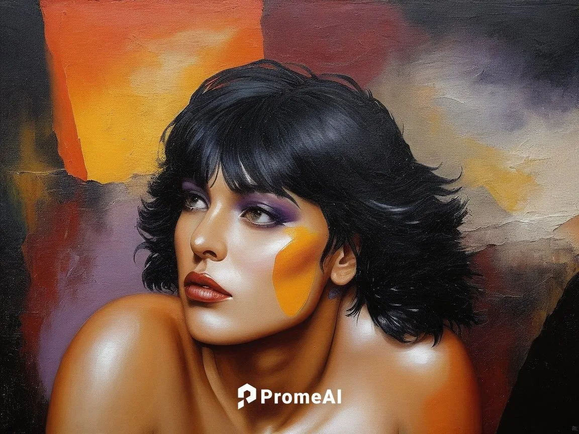 Painting Abstract Body Art Oil Painting
,struzan,adnate,loreen,airbrush,oil painting,oil painting on canvas,pintura,siedah,italian painter,gennifer,oil paint,lempicka,lenkiewicz,viveros,musidora,woman