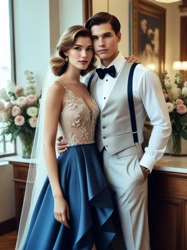 Create an elegant couple in love that will show off your best work.,a couple posing for their picture on a wedding day,ballgowns,eveningwear,beautiful couple,wedding couple,ball gown,wedding icons