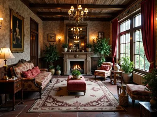 sitting room,interior decor,ornate room,victorian room,great room,royal interior,home interior,breakfast room,fireplaces,greystone,foyer,interiors,living room,furnishings,highgrove,livingroom,driehaus,poshest,danish room,entrance hall