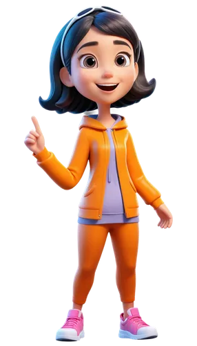 dora,fundora,sportacus,agnes,vector girl,3d model,renderman,3d figure,innoventions,bjork,coraline,orange,chitralada,lumidee,3d render,kimiko,cinema 4d,lois,pauling,wordgirl,Unique,3D,3D Character