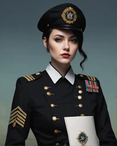 stewardess,naval officer,flight attendant,delta sailor,military uniform,military officer,navy,admiral,policewoman,a uniform,china southern airlines,uniforms,cadet,coast guard,pilot,usn,captain p 2-5,military person,sailor,us navy,Illustration,Abstract Fantasy,Abstract Fantasy 05