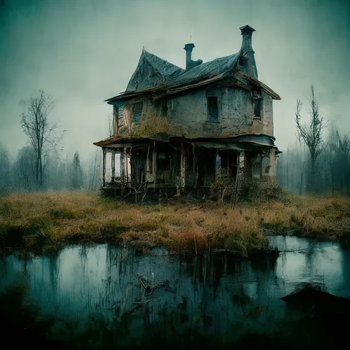 abandoned house,witch house,haunted house,creepy house,the haunted house,witch's house,house in the forest,abandoned place,lonely house,house with lake,lostplace,derelict,ghost castle,abandoned places