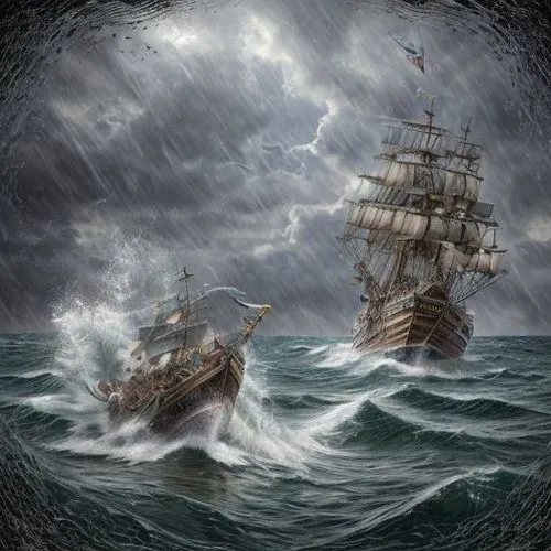 maelstrom,caravel,piracies,galleon,sea sailing ship,whaleship,sailing ship,sea storm,ghost ship,privateering,pirate ship,sail ship,sailing ships,privateers,trireme,barquentine,assails,avast,merchantman,mayflower,Realistic,Movie,Pirate Adventure