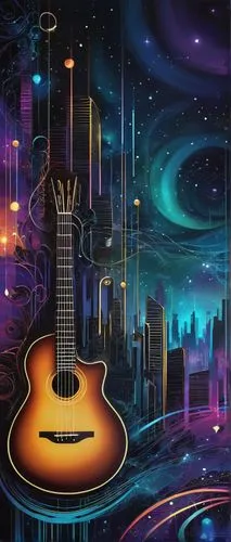 concert guitar,acoustic-electric guitar,guitar,acoustic guitar,musical background,painted guitar,the guitar,classical guitar,music background,guitars,guitar player,electric guitar,cavaquinho,music instruments,musical dome,city lights,music instruments on table,music cd,music world,string instruments,Conceptual Art,Fantasy,Fantasy 30