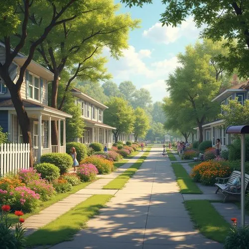 townhomes,sylvania,neighborhood,bungalows,aurora village,townhouses,suburbanized,elizabethtown,springside,kulpsville,suburbia,winnetka,neighbourhood,meadow rues,vineyard road,suburbs,suburb,maple road,rose drive,maplecroft,Photography,General,Realistic