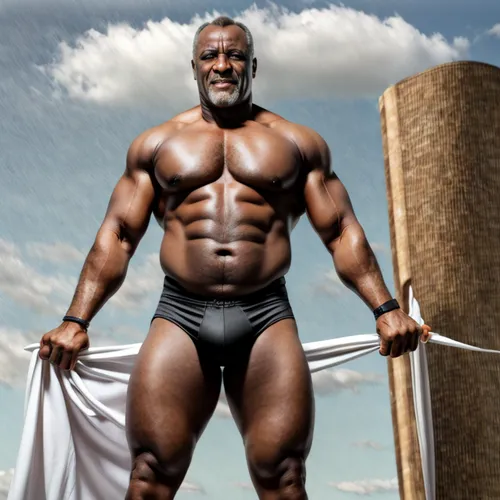 strongman,bodybuilder,bodybuilding,body building,body-building,african american male,muscle man,wrestler,rope daddy,merle black,muscular,african man,wrestling singlet,buy crazy bulk,statue of hercules,muscle angle,bodybuilding supplement,edge muscle,aging icon,muscle icon