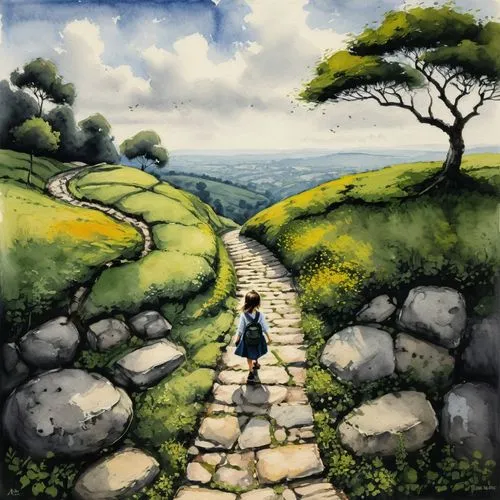 pathway,the path,caminos,hiking path,the mystical path,kaitos,paths,path,watercolor background,walking in a spring,trail,wander,jrr tolkien,forest path,camino,footpath,the road,towards the garden,studio ghibli,the road to the sea,Photography,Black and white photography,Black and White Photography 01