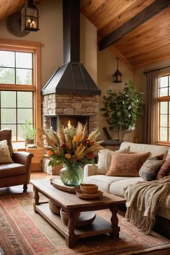 wooden beams,family room,log home,rustic,sunroom,living room,country cottage,home interior,sitting room,barnwood,rustic aesthetic,coziness,livingroom,fire place,coziest,interior decor,fireplaces,log cabin,contemporary decor,beautiful home,Art,Artistic Painting,Artistic Painting 05