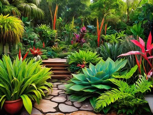 tropical jungle,exotic plants,naples botanical garden,biopiracy,bromeliads,tropical forest,Conceptual Art,Daily,Daily 01