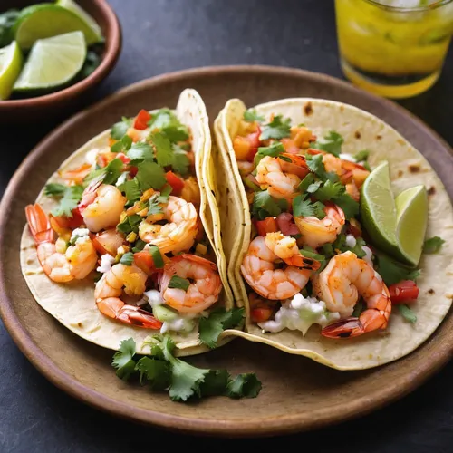 Write a heartwarming story about a street food vendor who sells the best shrimp tacos in town.,shrimp tortillas,shrimp taco,southwestern united states food,mango catfish taco,mexican foods,shrimp sala