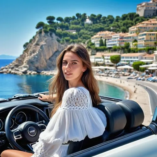 girl and car,capri,marzia,girl in car,positano,letizia,Photography,General,Realistic