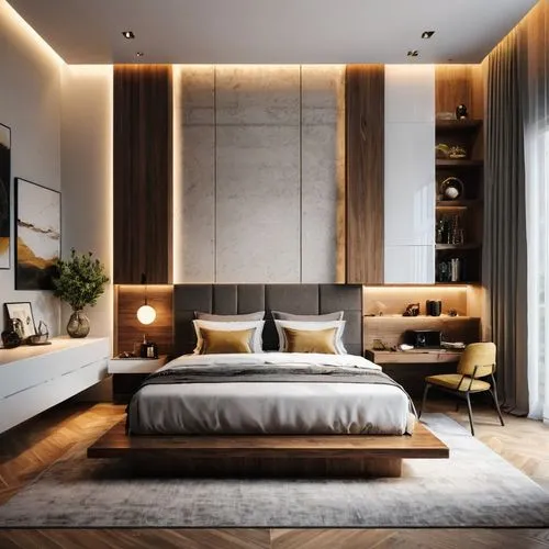 modern room,sleeping room,headboards,modern decor,chambre,contemporary decor,Photography,General,Natural