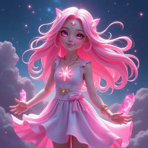 allura,chibiusa,rose quartz,rosa 'the fairy,lumi,fairy galaxy,Conceptual Art,Fantasy,Fantasy 23