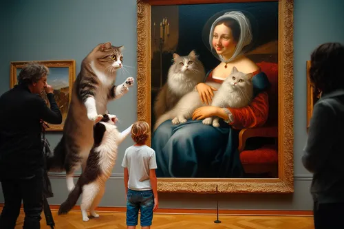 popular art,fine art,the mona lisa,art world,art museum,art gallery,mona lisa,cat lovers,vintage art,cat family,admired,cat frame,droste effect,ancient art,modern art,art,felines,great gallery,cat image,art dealer