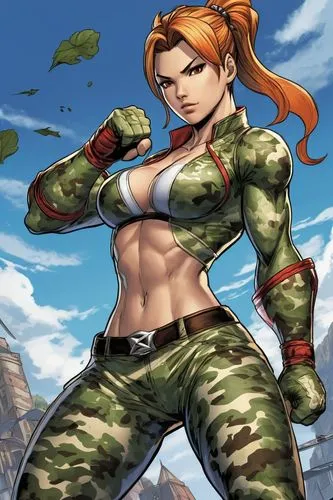 sakazaki,siryn,cammy,giganta,dorcas,guile,michaelangelo,ronda,blanka,kuribayashi,michelangelo,namorita,raphael,muscle woman,brigette,background ivy,teela,mahvash,liora,amazona,Illustration,American Style,American Style 13