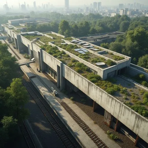 elevated railway,sloterdijk,skyrail,citiseconline,urban design,tiergarten,metrorail,northrail,hudson yard,bqe,sweeping viaduct,europan,embankment,branchline,crossharbour,crossrail,railmen,overpass,transrapid,communipaw,Photography,General,Realistic