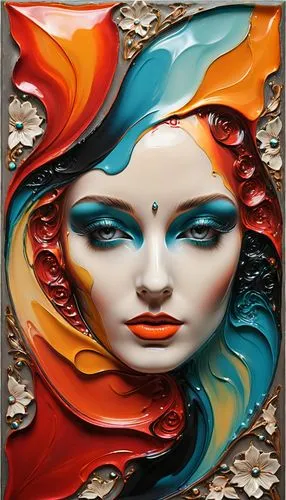 glass painting,viveros,marble painting,oil painting on canvas,bodypainting,body painting,Photography,General,Fantasy