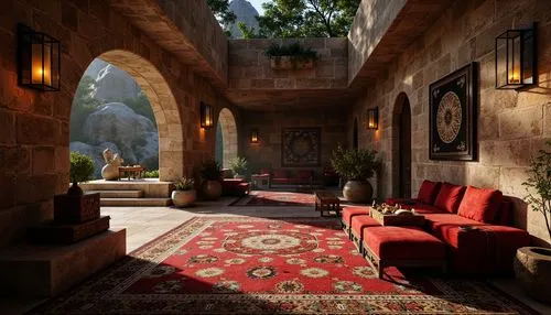 sansar,theed,la kasbah,kasbah,riad,hallway,dorne,lobby,alcove,sitting room,ornate room,fireplace,fireplaces,labyrinthian,riftwar,lair,cabana,entryway,patio,arches