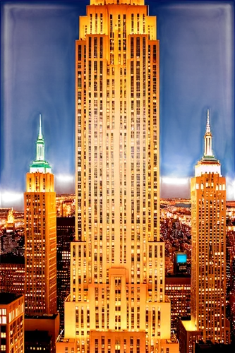 empire state building,chrysler building,radio city music hall,rockefeller plaza,chrysler fifth avenue,renaissance tower,willis building,art deco,rockefeller center,madison square garden,grand central terminal,gold wall,flatiron building,newyork,new york,big apple,skyscrapers,pc tower,international towers,art deco ornament,Photography,Fashion Photography,Fashion Photography 02