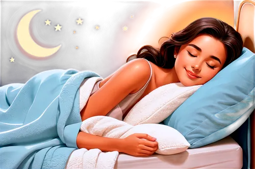 woman on bed,buonanotte,honeymoon,retro 1950's clip art,sherine,dream art,pillowcase,girl in bed,ratri,bedspread,tretchikoff,bedspreads,bedsheet,sleeping beauty,oil painting on canvas,sonesta,bedcovers,markarian,sleeping rose,pillowcases,Unique,Design,Sticker