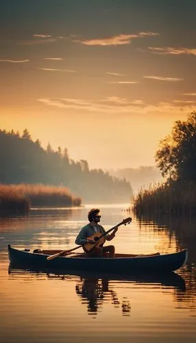 kayaking,kayaker,canoeing,fisherman,fishing float,kayak,canoe,monopod fisherman,old wooden boat at sunrise,paddling,sea kayak,boat landscape,paddler,people fishing,row boat,fishermen,dug out canoe,canoes,row-boat,dugout canoe,Unique,Paper Cuts,Paper Cuts 07