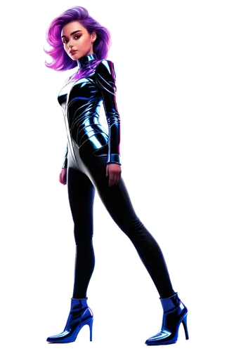 latex clothing,catwoman,latex,png transparent,purple,starfire,purple background,super heroine,edit icon,pvc,wall,femme fatale,twitch icon,gradient mesh,fashion vector,wetsuit,black widow,toni,ultraviolet,twitch logo,Illustration,Black and White,Black and White 09