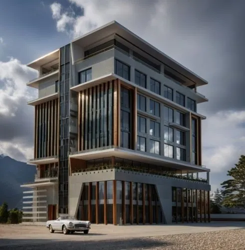 road with car
,a very large building on a beach in the evening,modern building,revit,office building,modern architecture,kigali,jayapura,3d rendering,edificio,new building,palu,snohetta,modern house,w