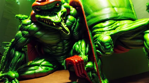 green goblin,spawn,green skin,cleanup,patrol,3d figure,frog figure,aaa,reptillian,lopushok,ork,skylander giants,alien warrior,actionfigure,predator,incredible hulk,greed,game figure,hulk,wall