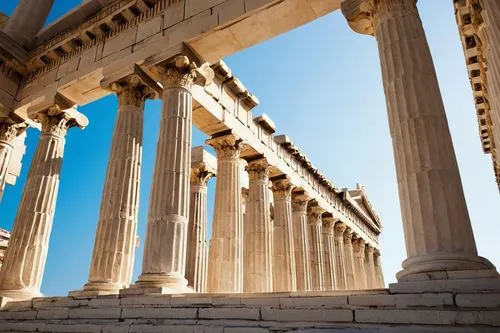 doric columns,erechtheion,greek temple,peristyle,erechtheus,baalbek,laodicea,doric,parthenon,roman columns,celsus library,columns,the parthenon,propylaea,three pillars,panathenaic,atenas,caesonia,acropolis,athenian,Illustration,Abstract Fantasy,Abstract Fantasy 11