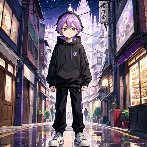 yuki nagato sos brigade,anime japanese clothing,harajuku,tracksuit,chaoyang,kado,uruburu,purple background,cg artwork,piko,purple wallpaper,transparent background,ako,clean background,winter clothing,meteora,parka,portrait background,tokyo city,sakura background,Anime,Anime,Traditional