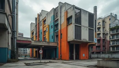 corbusier,brutalist,brutalism,casgrain,bauhaus,paolozzi,colorful facade,shenzhen vocational college,scampia,athens art school,apartment block,bahru,tschumi,sanatoriums,architectes,chongqing,multistory,corbu,jadavpur,chengdu,Photography,General,Realistic