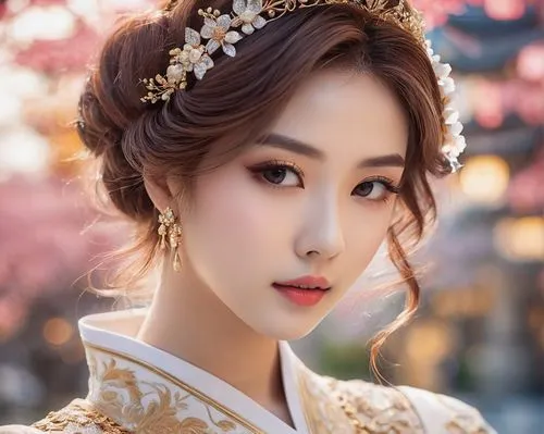 sanxia,oriental princess,yangzi,haixia,yangyang,jingqian,noblewoman,qianfei,qianwen,hanbok,chunli,hanfu,yingjie,jinling,shaoxuan,yuanpei,eunjung,xiuyun,jianyin,youqian,Illustration,Japanese style,Japanese Style 04